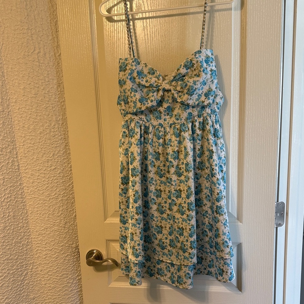 Altard State Floral Blue and White Sundress